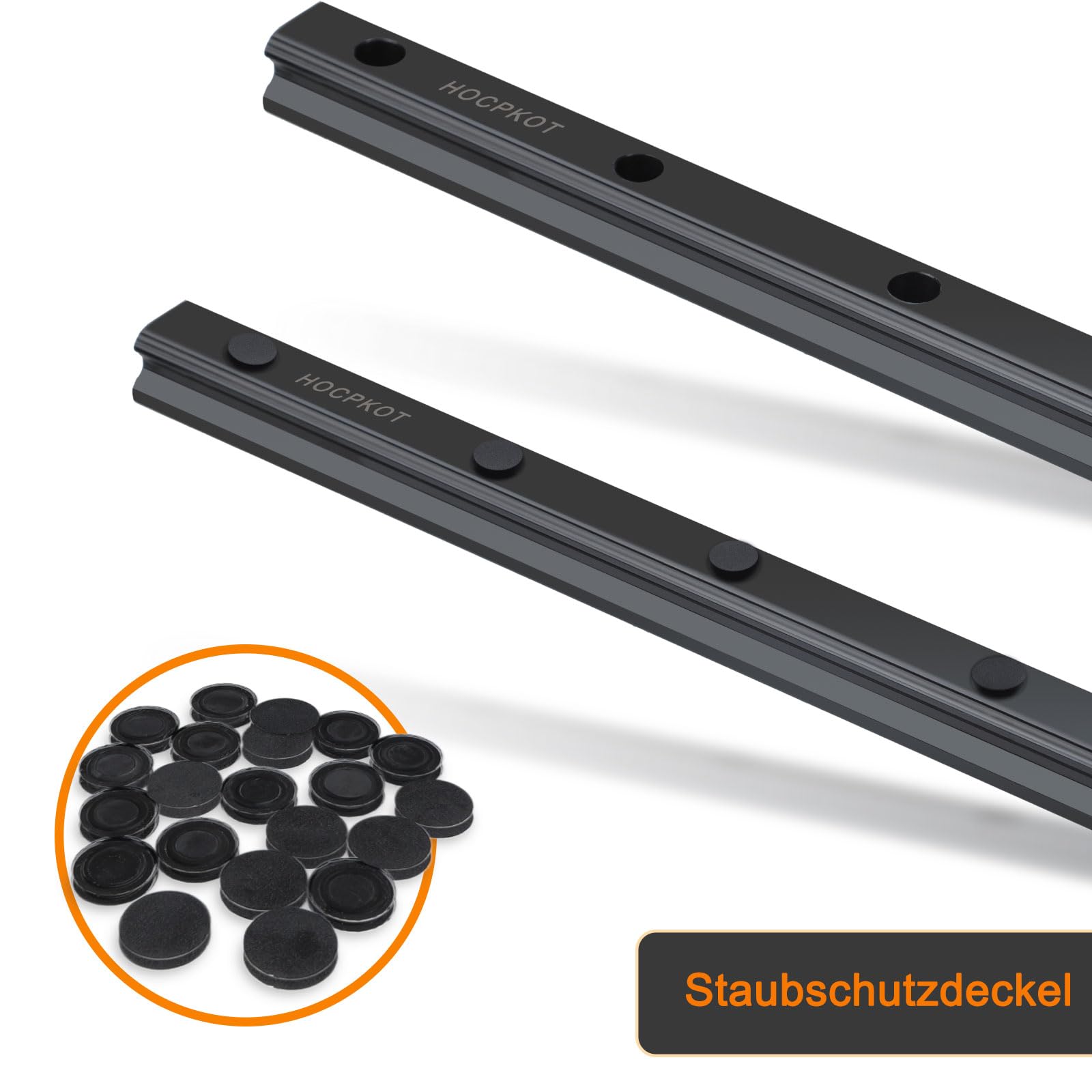 HGR15 350mm Linearführung Set 2 Stücke Schienen 4 Stücke HGH15CA Gleitblock
