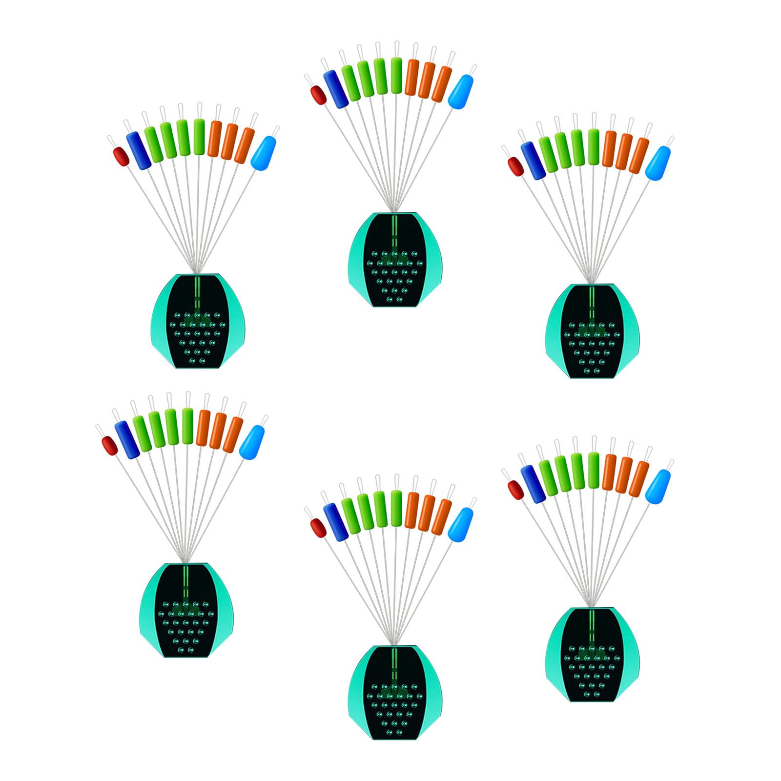 Ywmsfl Space Bean Fishing Bobbers Stopper Float Sinkers Stops for Fishing Line Float Stop Stoppers Buffer Connectors