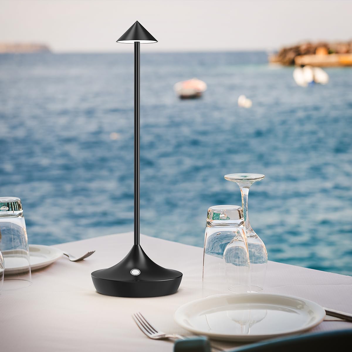 Zuma Line 1913-BK-LED Oplaadbare LED bureaulamp 6W/1200mAh 3000-6000K