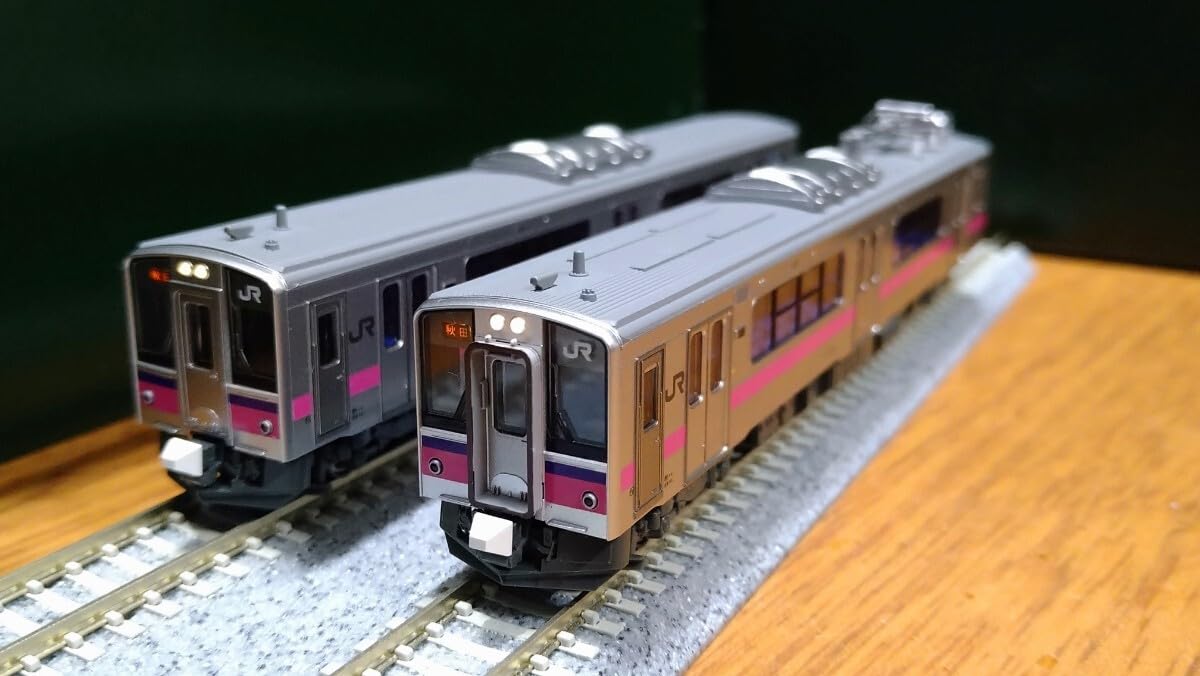 Amazon.co.jp: KATO 10-1558 701系0番台 秋田色 2両セット : Toys & Games