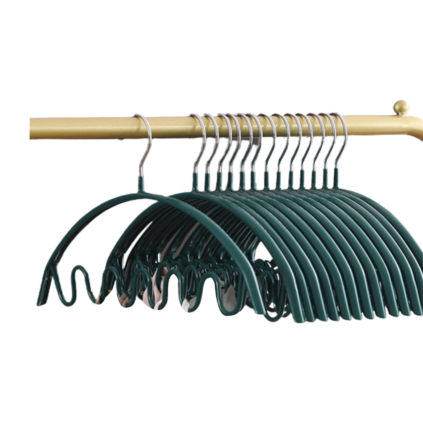 10pcs Multifunctional Clothes Hangers Drying Rack Closet Organizers Space Saving Storage for Scarves Ties Clothes Hanger
