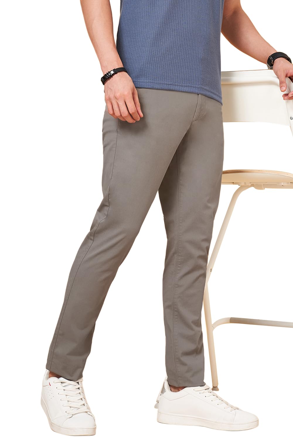 byford Men's Mid Rise Ultra Slim Fit Pants-picture-21
