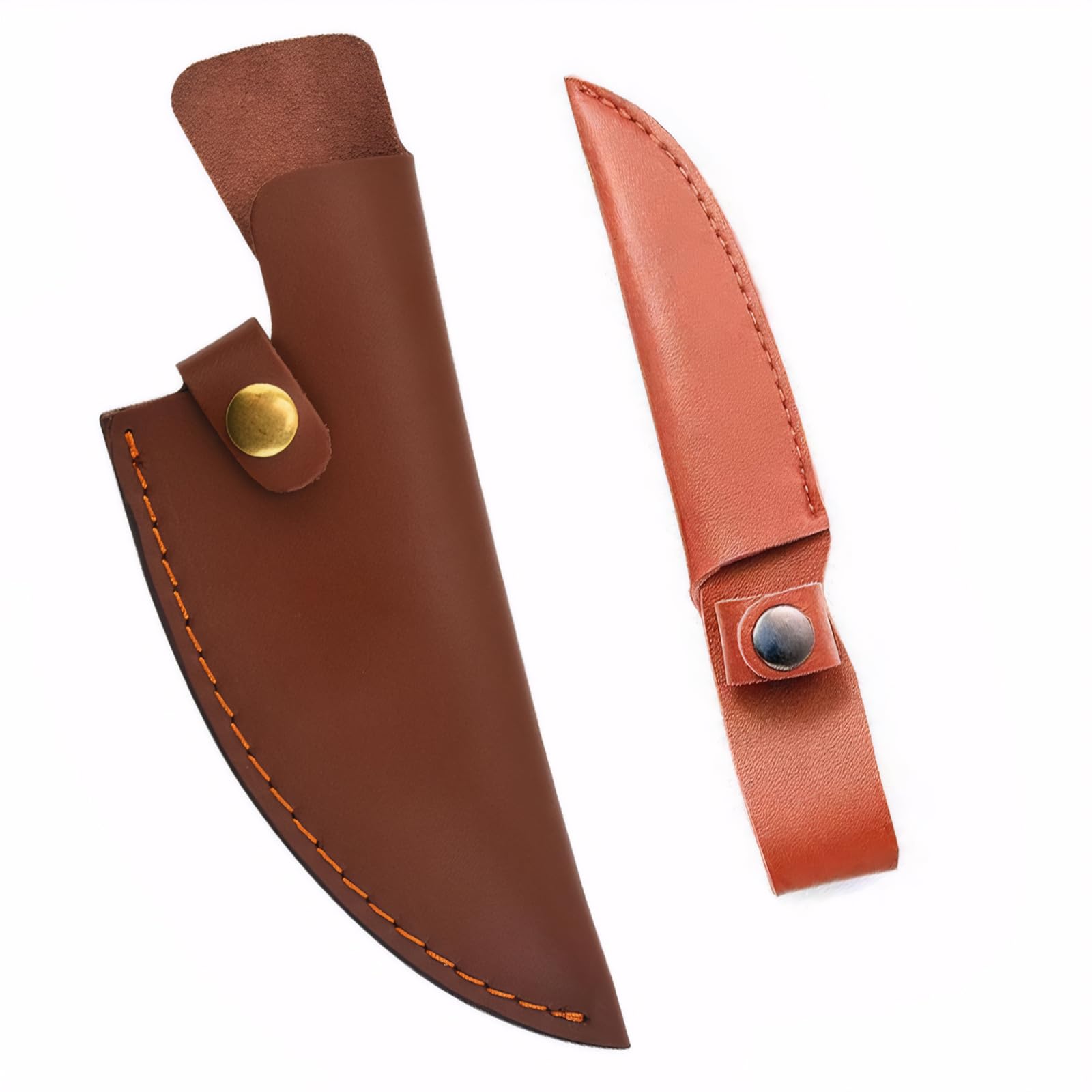 Excellaelite Cowhide Knife Sheath,Knife Sheath Protector With Loop Belt Knives With Outdoor Knife Protective Leather Case 1 Suitable For 6-Inch Boning Knife Suitable For Camping Outdoor Activities