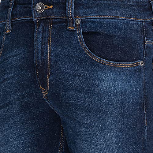 Image of Spykar Men's Slim Fit Low Rise Casual Jeans