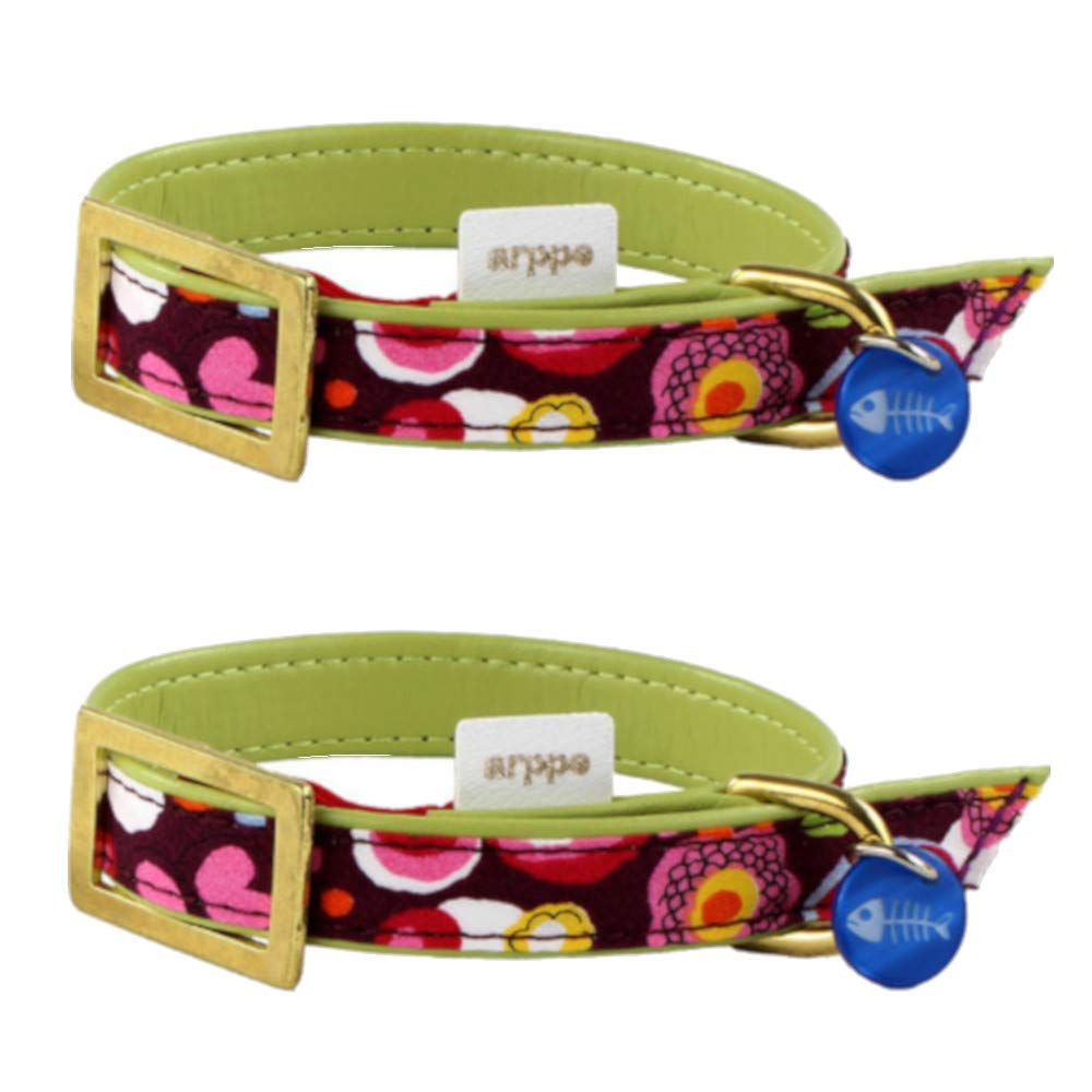 arppe 196471535575 Cat Collar Sira Burgundy
