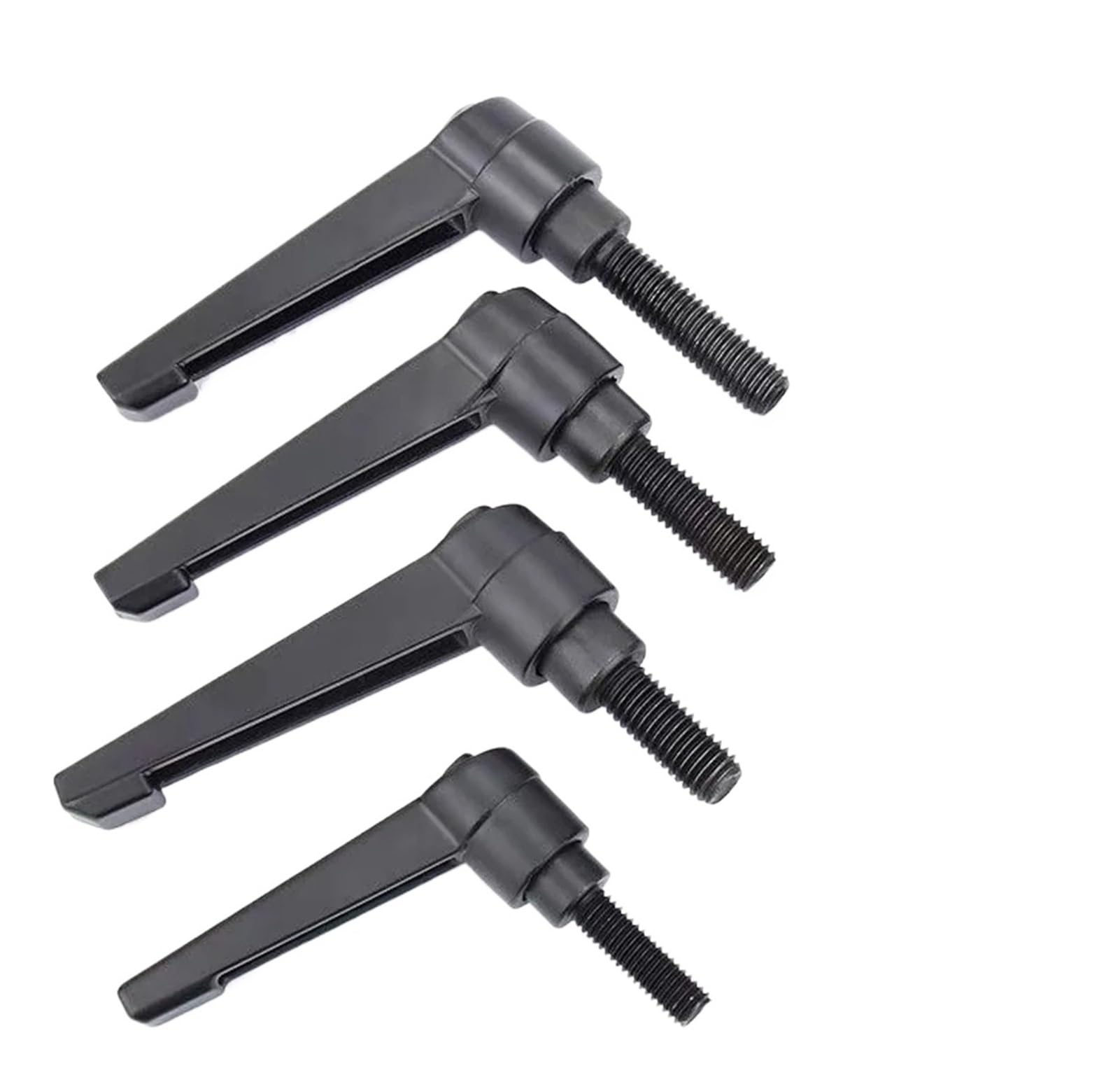 ZUVNIK Adjustable Clamping Lever Handles 1Pcs Clamping Lever Machinery Adjustable Handle Locking External Male Thread Knob M4 M5 M6 M8 Corrosion Resistant Rust Proof(M6x50mm)