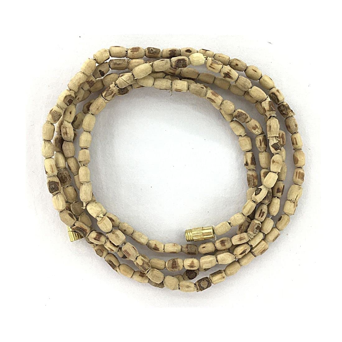 MAYAPURI Unisex-Adult Original Tulsi Kanthi Mala/Tulasi Mala For Neck | Holy Basil Wood Necklace (2 Round) (B09L8GVLHG) Amazon Price History, Amazon Price Tracker