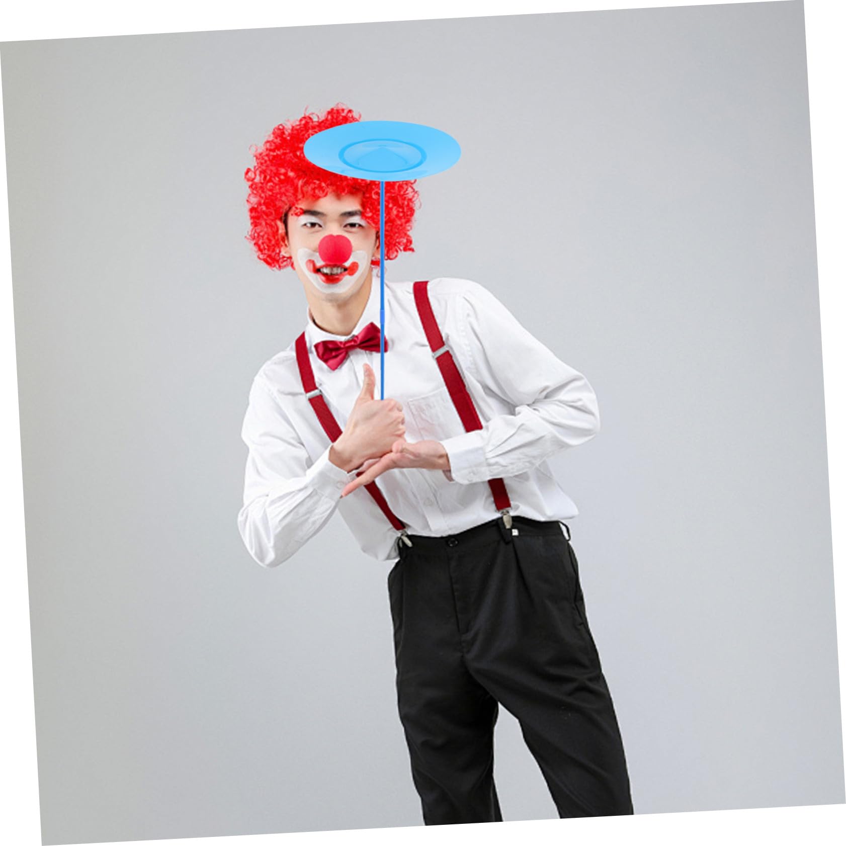 Lot De 2 Assiettes De Jonglage avec Bâtons Kit Jonglerie pour Adultes Et Enfants Spectacle Jeu De Loisir Facile À Apprendre 10.04 Pouces