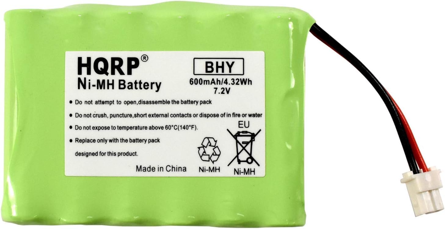 HQRP 7.2V Battery for Honeywell Intrusion 300-06868 TSS Keypad, 8DLWLTP100 WLTP100 8DLLKP500 8DLTSSCBASE1 LKP500 Lyric Smart Peripheral Wireless Keypad TouchPad ADT
