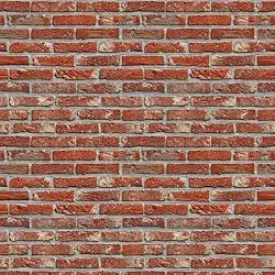 Papel De Parede Adesivo Lavável Tijolinho Vermelho Rolo 3m