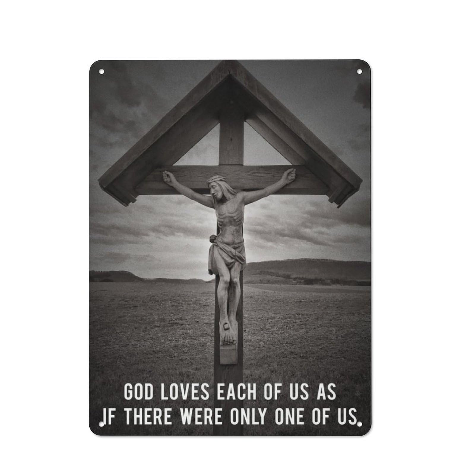Junmoney Christ Quote To Remember 3 For Lounge Or Reading Corner, Retro Metal Sign 40X30cm, For Metal Sign Collectors, For Garage And Workshop Walls