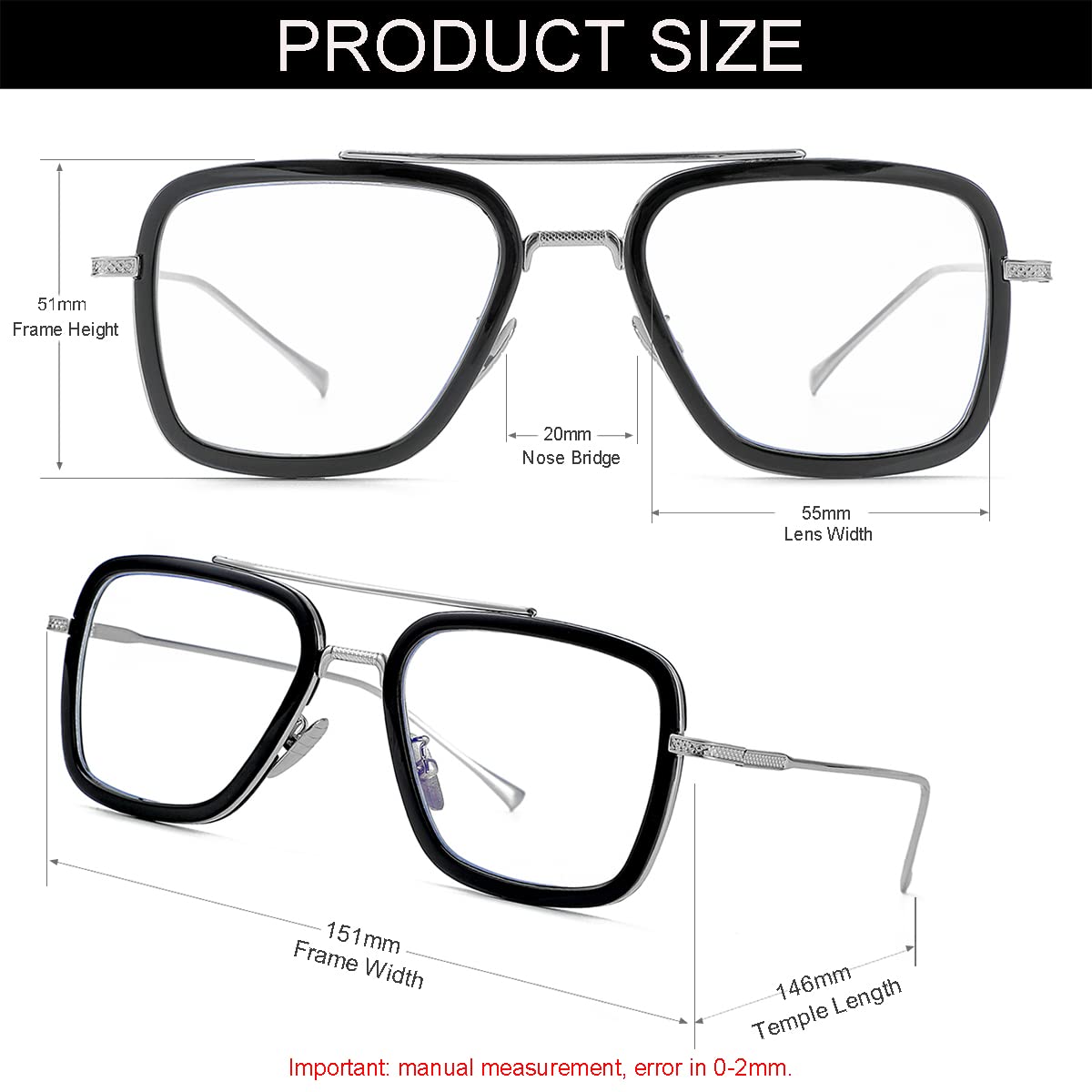 Tony Stark Style - Gafas de bloqueo de luz azul para hombres y mujeres, Iron Man y Spider-Man, lentes de juego para computadora