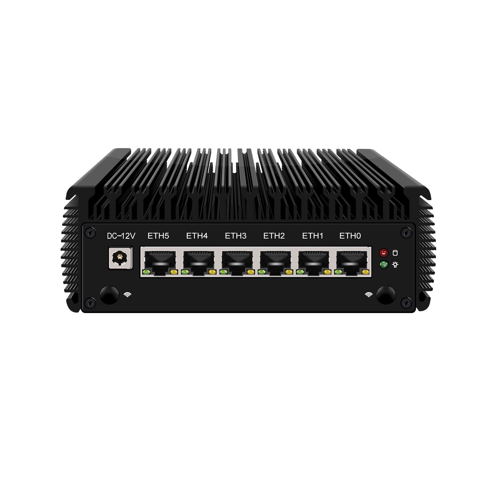 Micro Firewall Appliance, Mini PC, PFSense, Mikrotik, OPNsense, VPN, Router PC, I5 8250U, RJ25, AES-NI, 6 x Gigabit LAN, Console, HDMI, 32G RAM, 256G SSD