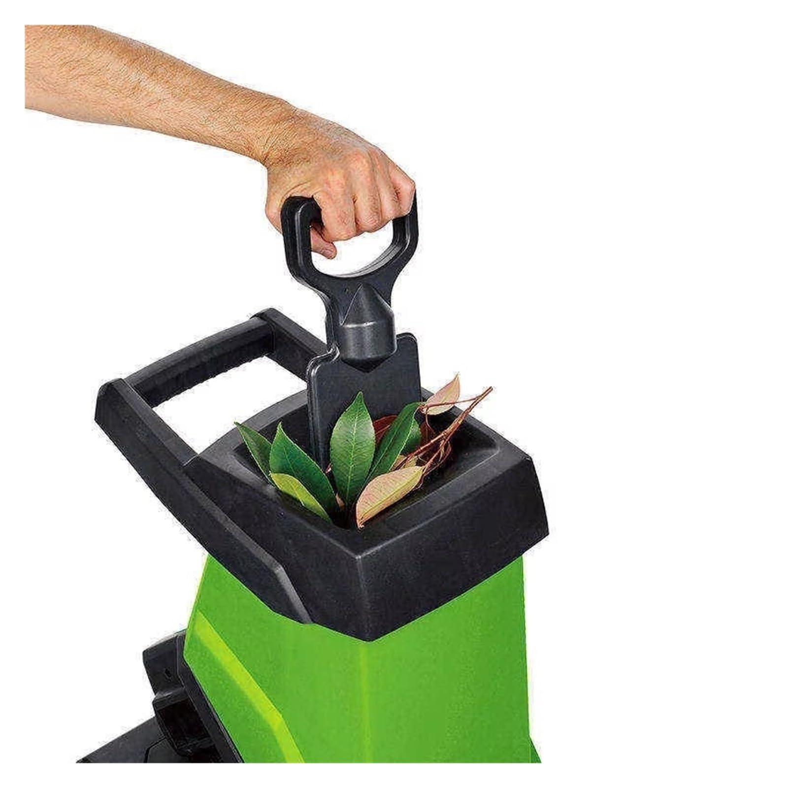 Silnik Uzwojenia Serii 2500W Rozdrabniacz Do Rębaków O Maksymalnej Średnicy 40 Mm, Gałęzi 50L Worek Na Śmieci Ogrodowe Mocne Kruszenie, Niski Poziom HałAsu