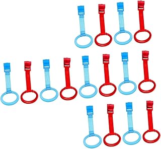 Toyvian Crianças 16 Peças Anel De Suspensão Para Berço De Bebê Brinquedo Pendurado Para Bebê Assistente De Cama De Bebê Anéis De Brincar Anel De Berço Infantil Caneta Para Ficar Anéis