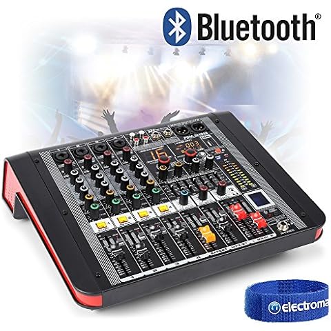Power Dynamics PDM-M404A 4-Channel Mixer with Amplifier Cover