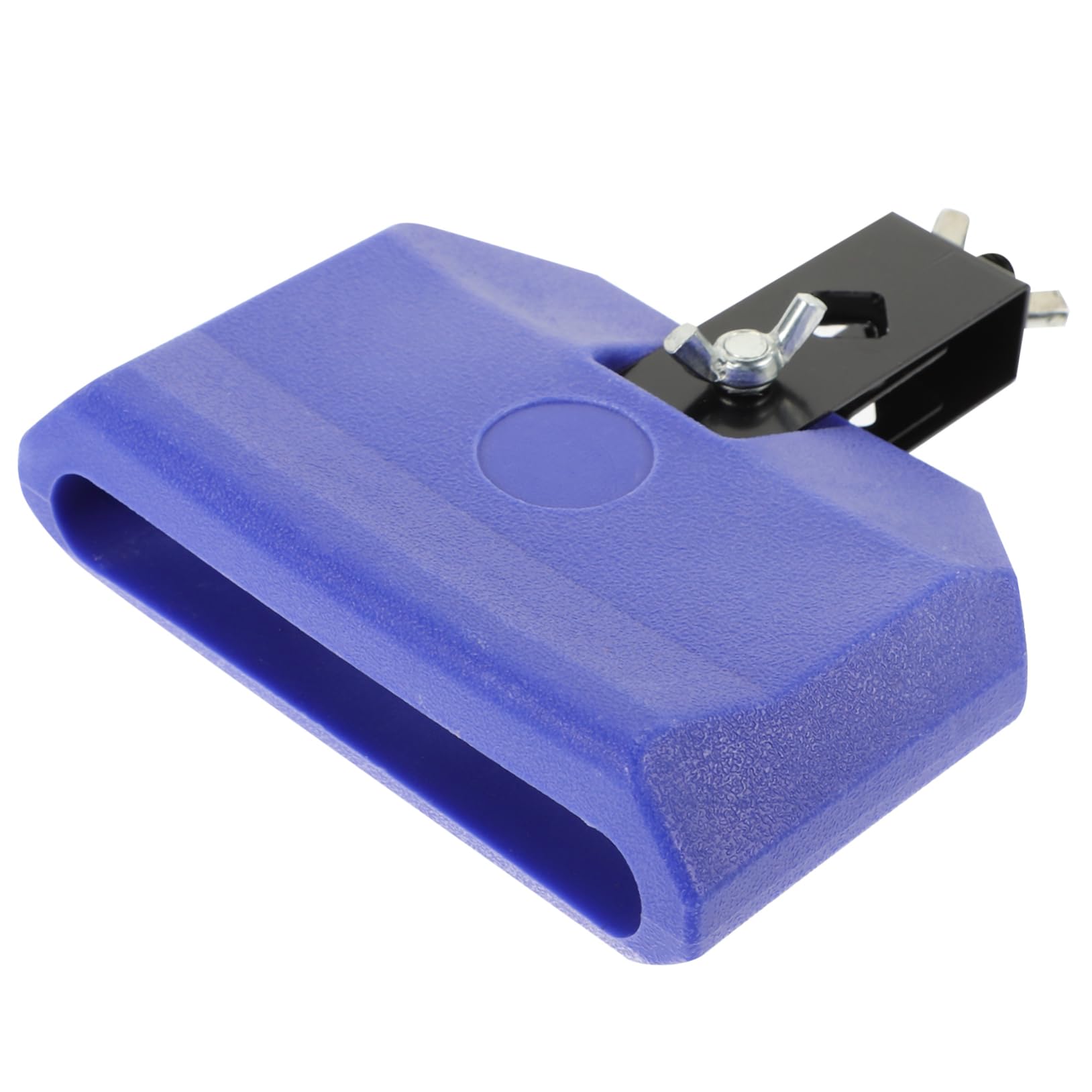 FUNOMOCYA Cowbell Handle for Drum Set Boys and Girls Toy Blue Plastic Cow Bell Percussion Instrument