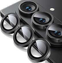 WonRia® Pack 3 - Camera Lens Protector Ring for Samsung Galaxy Z Fold 7 5G Camera Aluminum Alloy Rings, Ultra-HD Metal Frame- Black