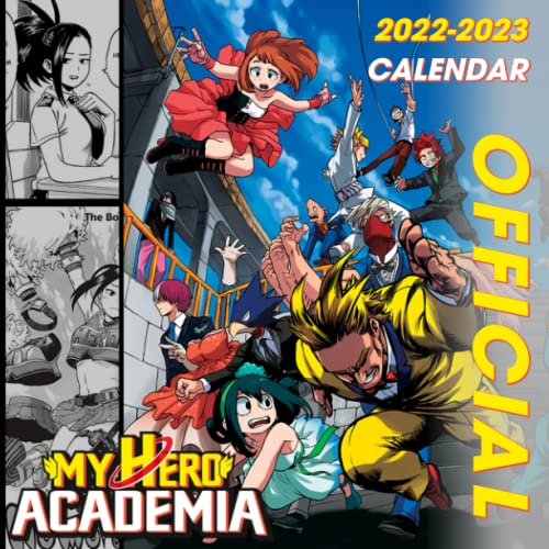 My Hero Academia 2022 Calendar: Anime-Manga OFFICIAL calendar 2022 -My Hero Academia Weekly & Monthly Planner with Notes Section for Alls My Hero ... 17"x11" - Kalendar calendario calendrier. 3