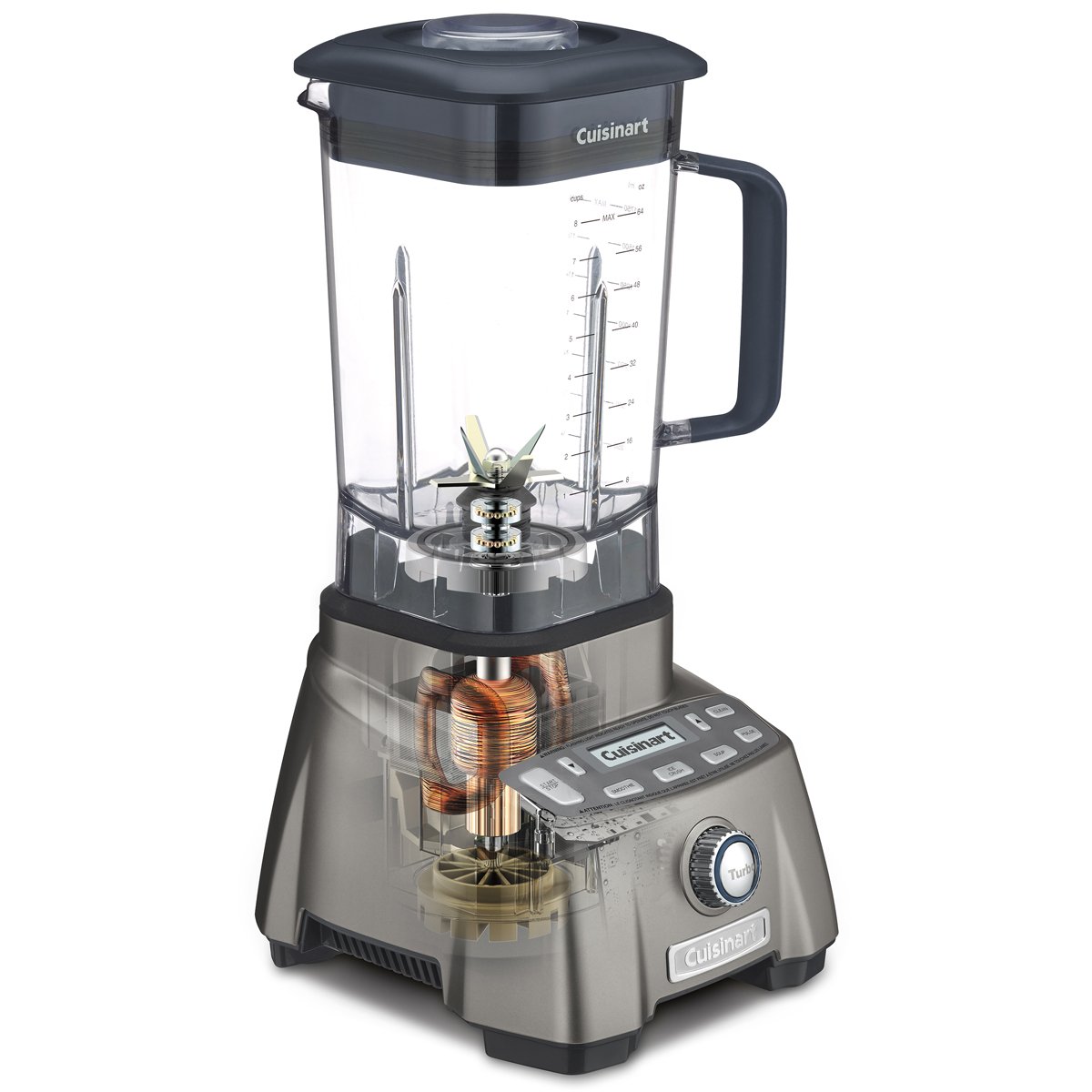 Cuisinart Hurricane Pro Blender, 3.5-Peak-HP, 64oz BPA-free Jar