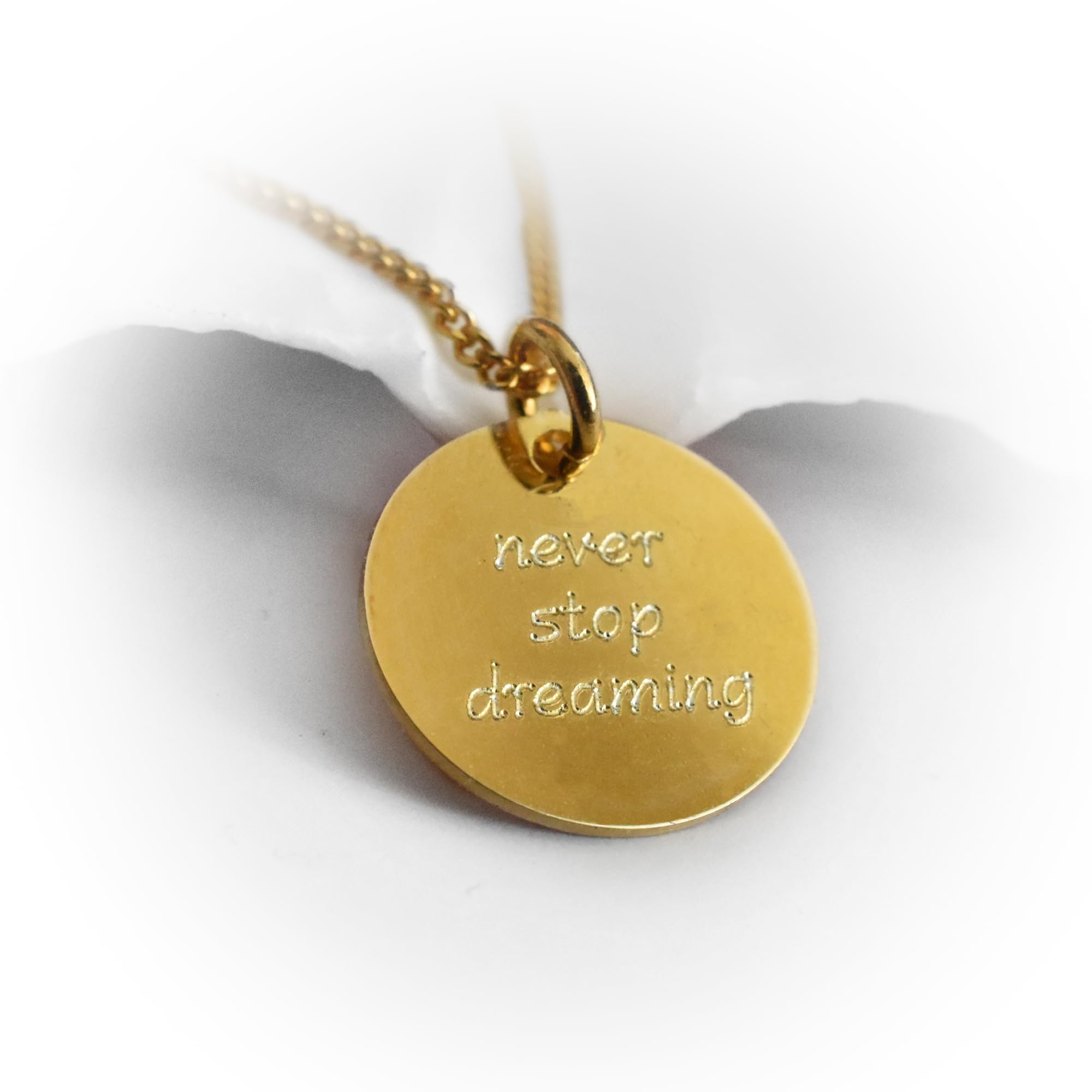 Personalisierte Kette mit Gravur, 925 Silber oder Vergoldet