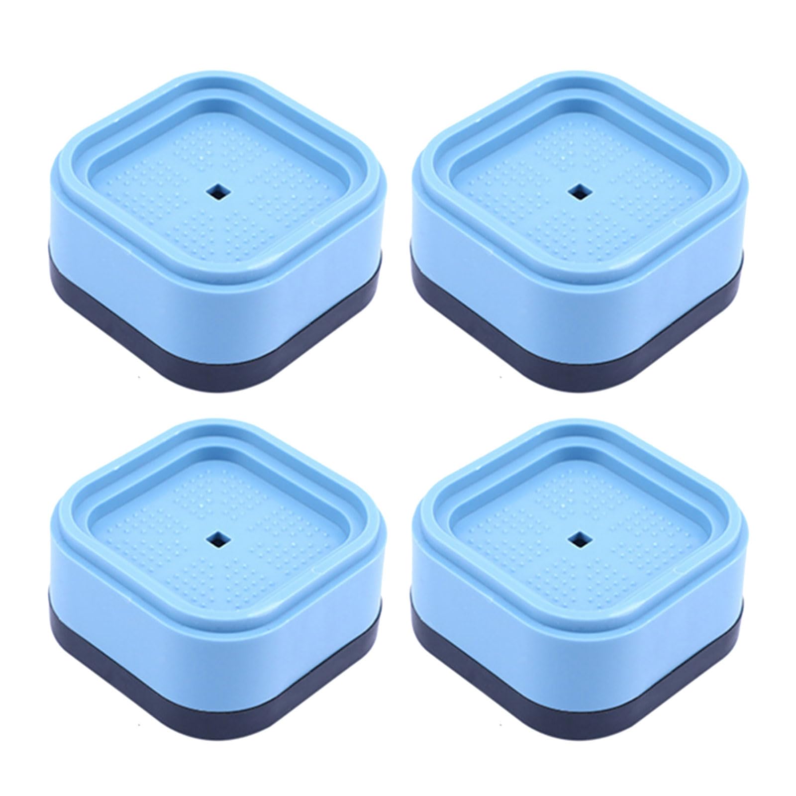 ZEPFJHE 4Pack Laundry Machine Lifter Furniture Risers Stackable Bed Lifts Desk Raiser for Sofa Chair and Table Furniture Risers