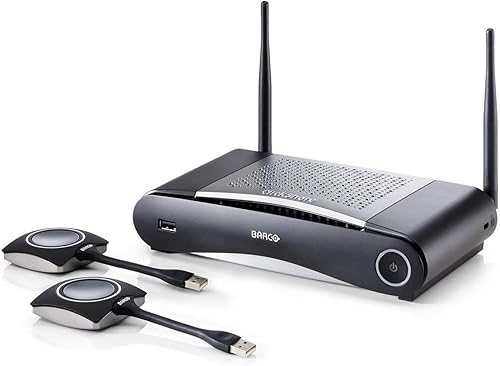 MAIN-61771 Barco CSE-200 | Sistema de presentación inalámbrico para salas de reuniones pequeñas y medianas (renovado)