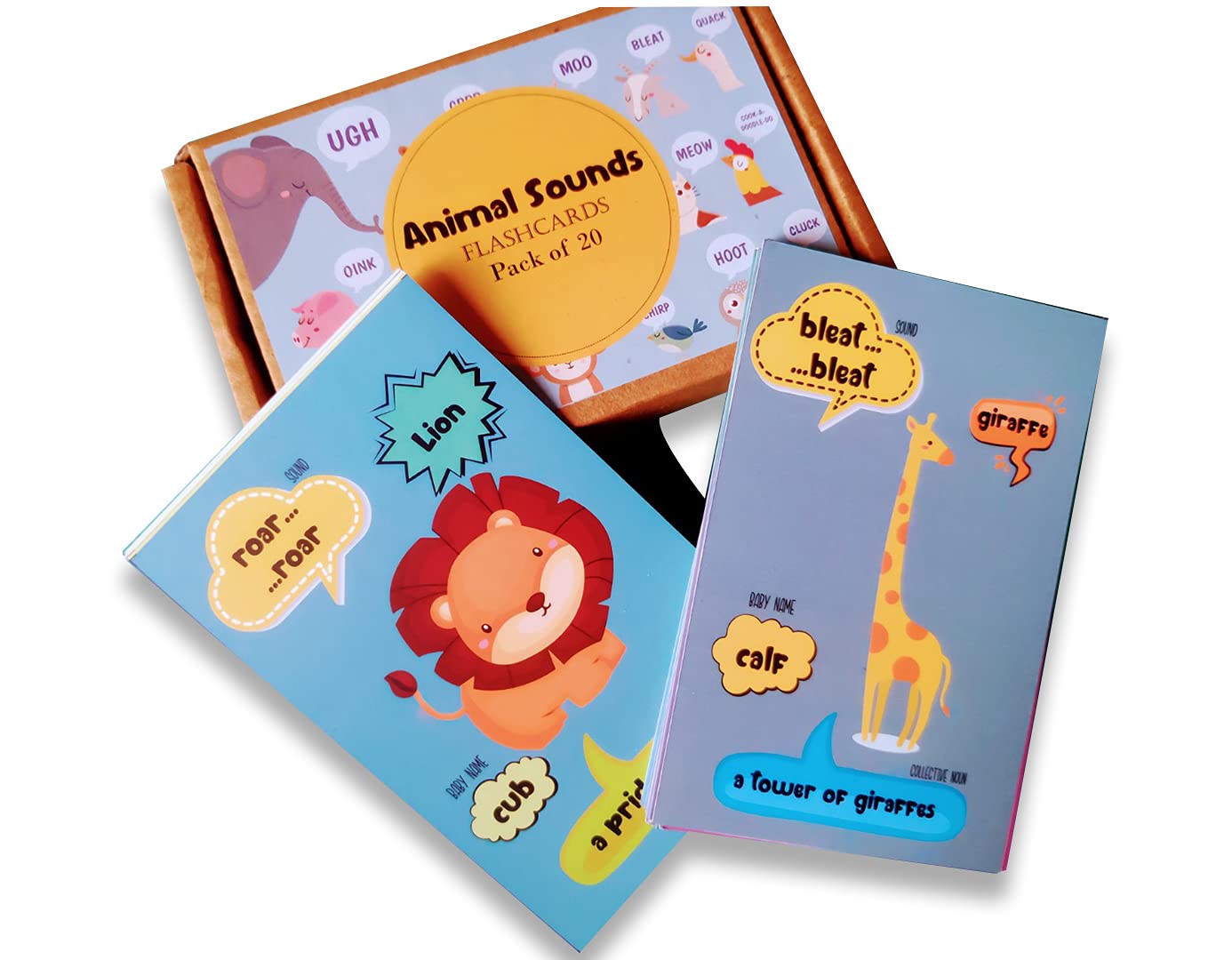 Zooplay India Learning Flash Cards for Kids Animals Sounds flashcards with Collective Noun and Baby Name (B0DC6RW3JJ) Amazon Price History, Amazon Price Tracker