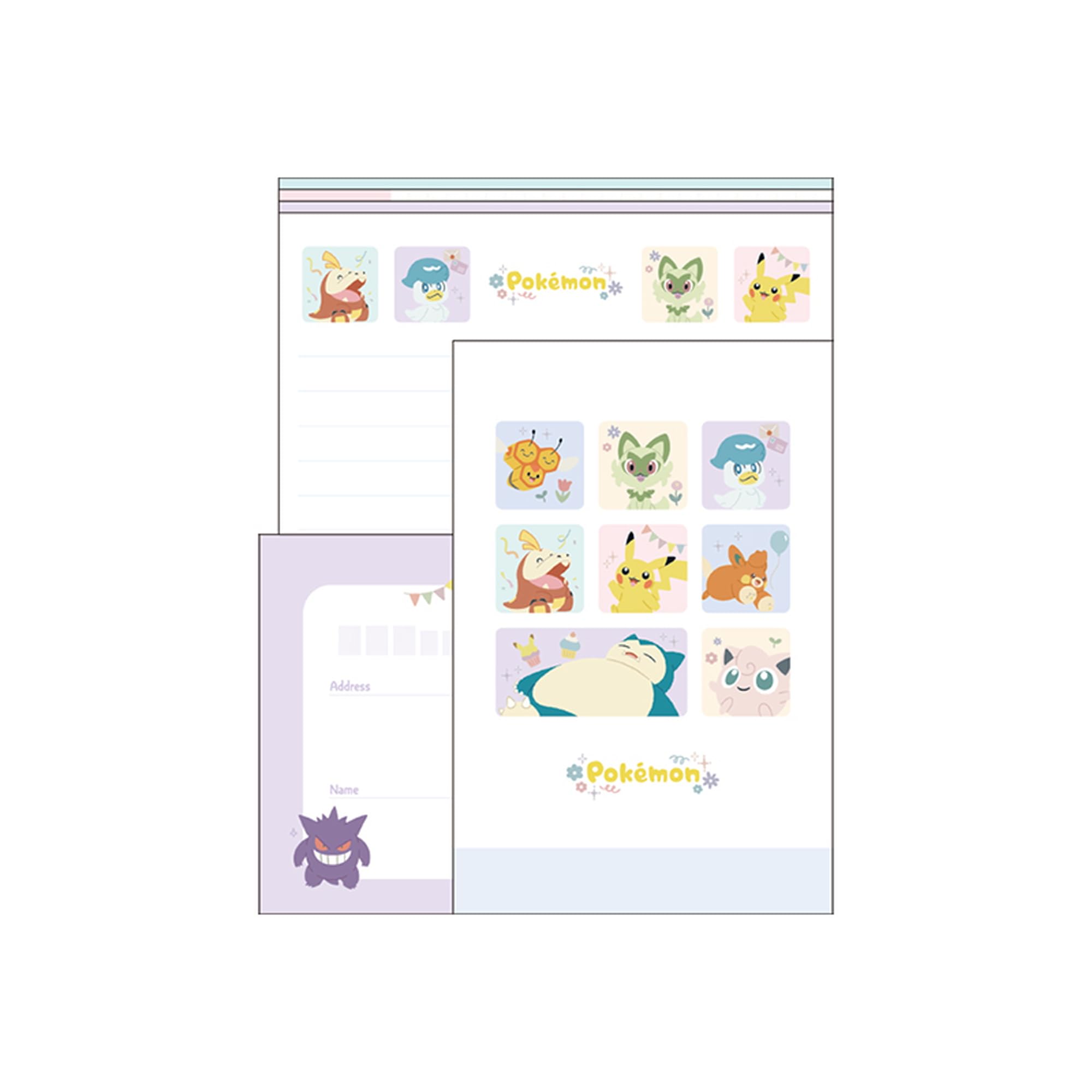 Amazon.co.jp: カミオジャパン ポケモン レターセット