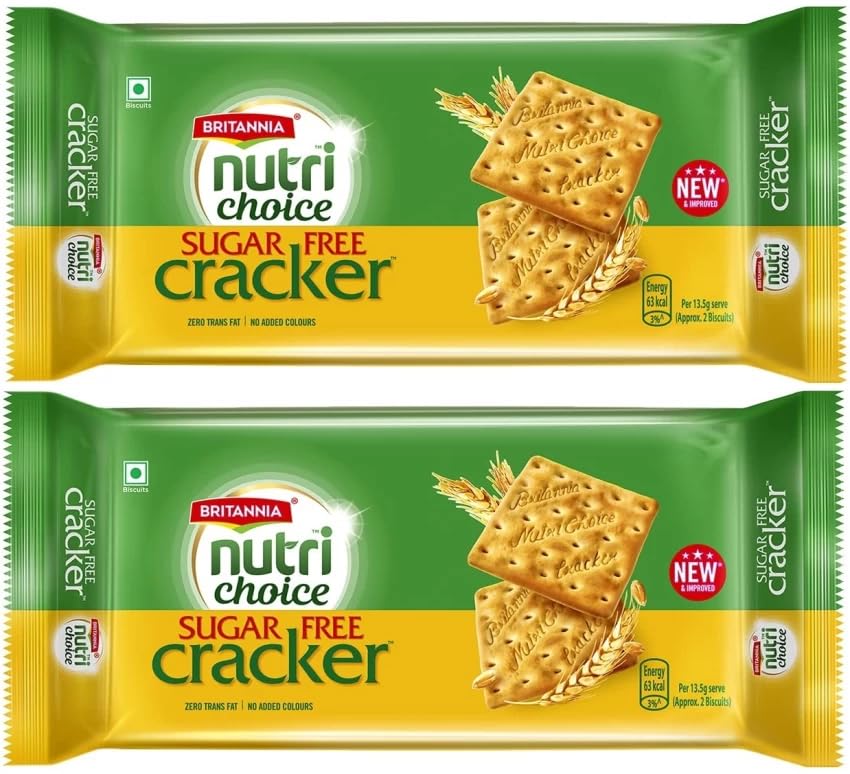 Britannia Nutri Choice Sugar Free Cream Cracker, 300Gm X 2 Pc combo Pack (B0CPVRNJN1) Amazon Price History, Amazon Price Tracker