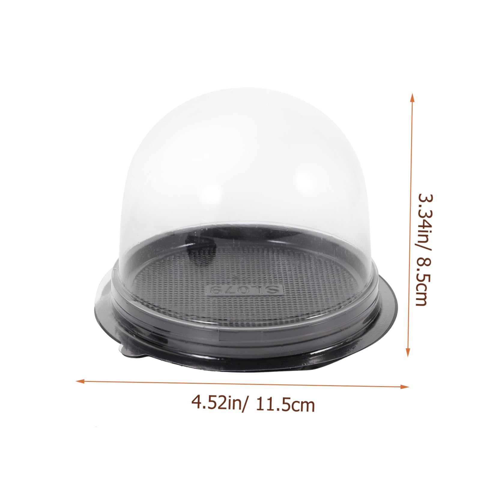 Mikinona 50 Pack Round Cake Boxes Lids Cake Carrier Box for Birthday Wedding Party