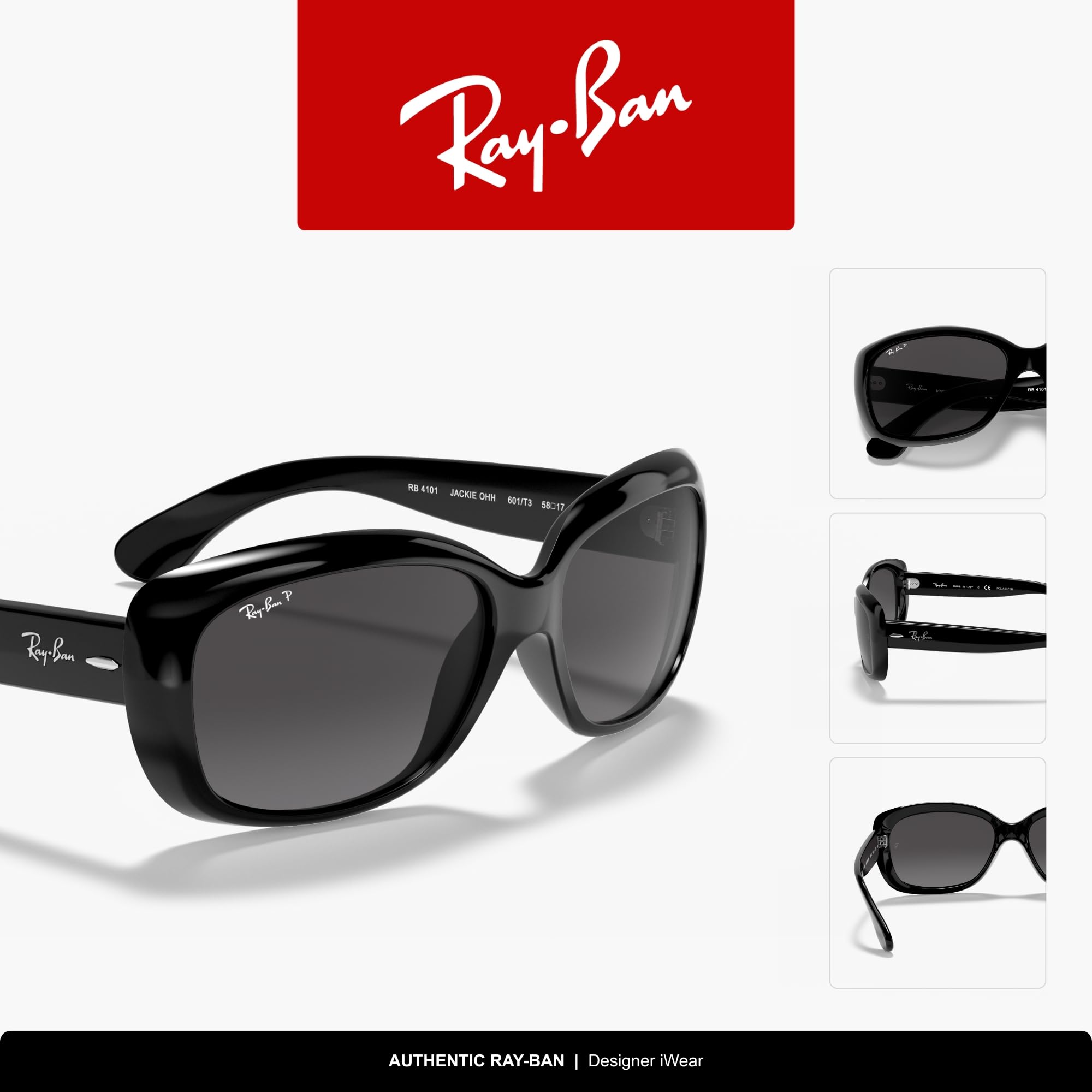 Ray-Ban Damen 4101 Sonnenbrille (1er Pack)