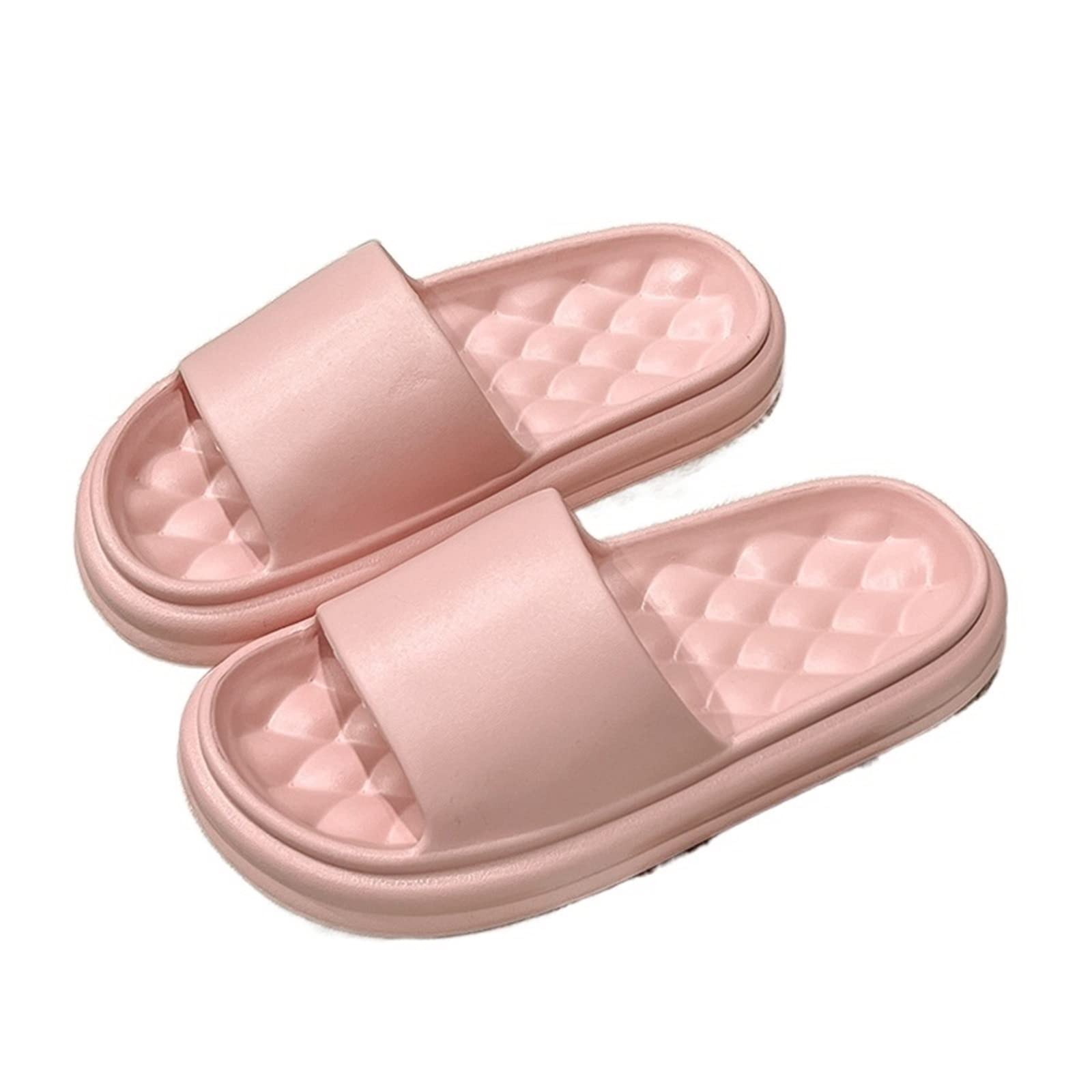 QTANZIQI Pantofole da Donna Pantofole per Interni ed Esterni Sandali da Camera Lavabili da casa Scarpe Basse da Donna Ciabatte Cloud Infradito Beach11.5 UK