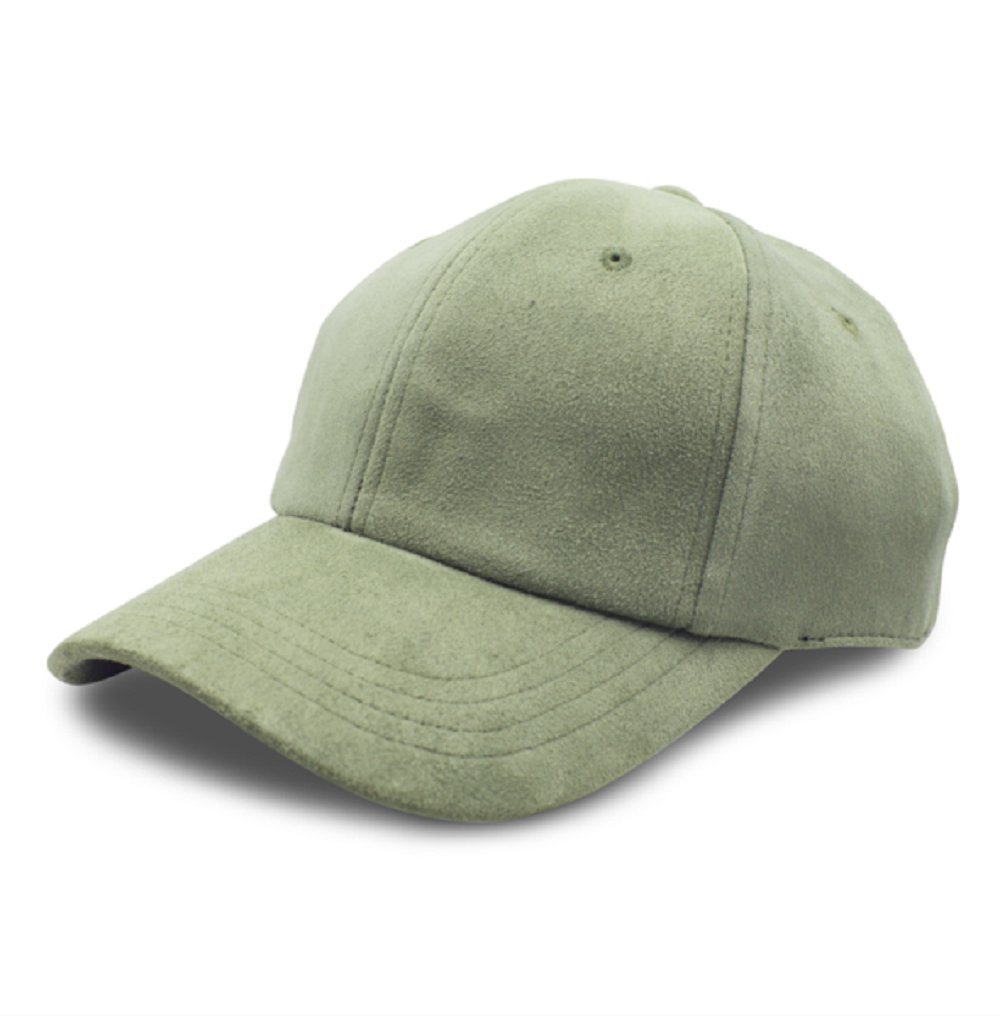 Nissi CapsFaux Suede Cap (Olive)