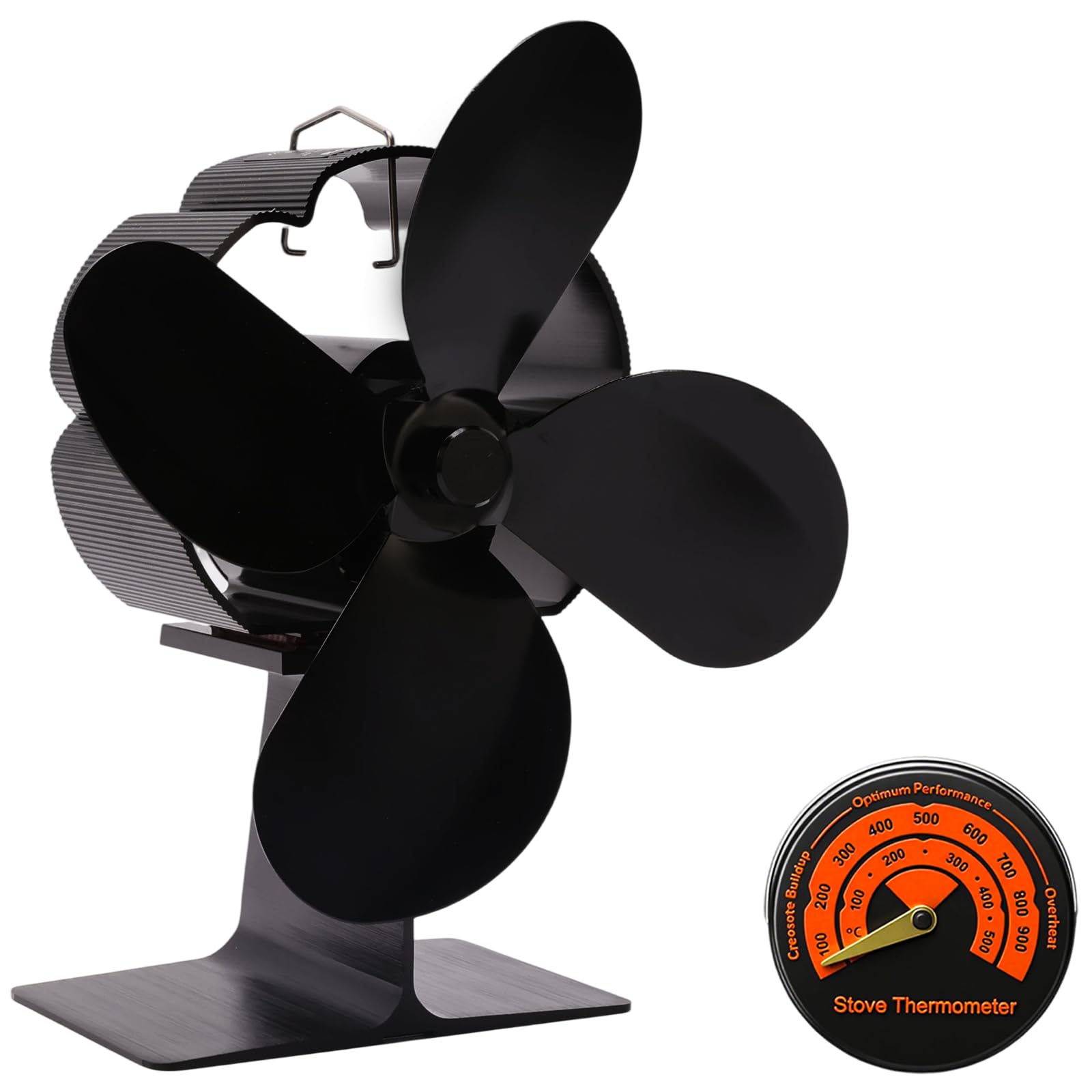 50☆ストーブファン 7枚羽根ストーブファン 自己加熱ストーブファン