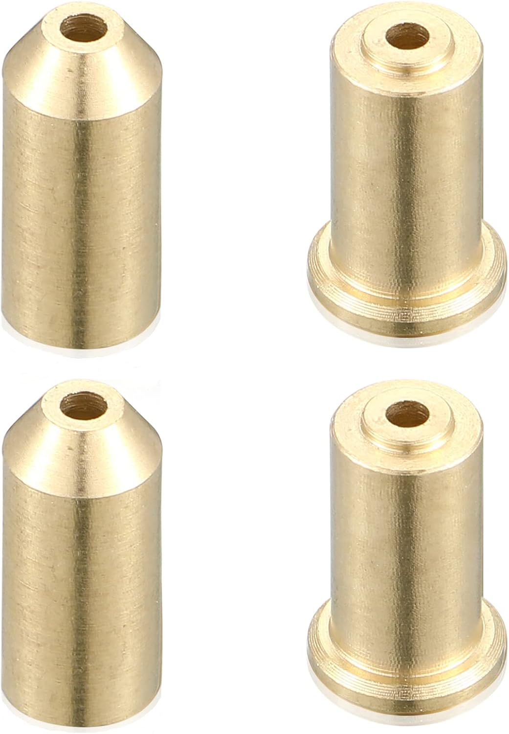 Sunnyray 4 Pcs Dual Gas Refill Adapter Brass Lighter Gas