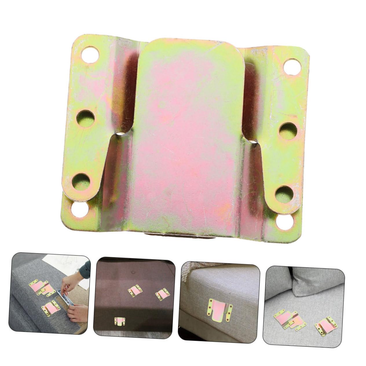 AUTSUPPL 6 Sets Connector Sofa Supplies Sectional Joint Snap for Sofa Furniture Accessories Sofa Connection Bracket Interlocking Sofa Linking Parts Sofa Accessories Sofa Connection Hooks