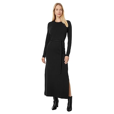Lilla P Belted Maxi Column Dress Women
