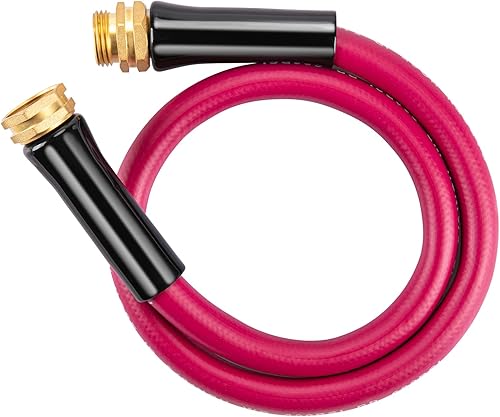 WELLUCK Manguera de agua para autocaravana de 50 pies, manguera de agua potable de grado alimenticio, sin ftalatos, manguera de jardín flexible y