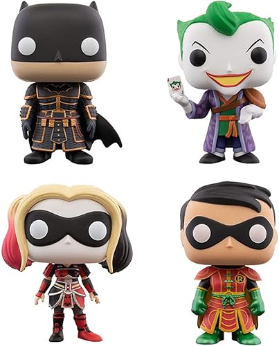 Funko Pop! DC Batman Imperial Palace Juego de 4 Batman, Joker, Robin y Harley Quinn