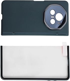 TIANHENGMart Funda magnética para Honor V3, funda protectora completa con vidrio templado y fácil instalación (rojo-HD)