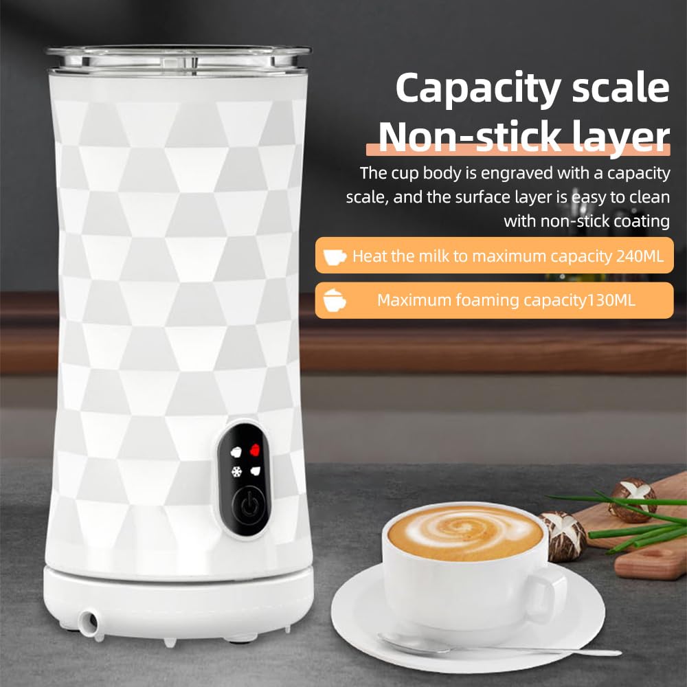 Amazon.co.jp: Daconovo ミルクフォーマー 電動ミルク泡立て器 ミルク