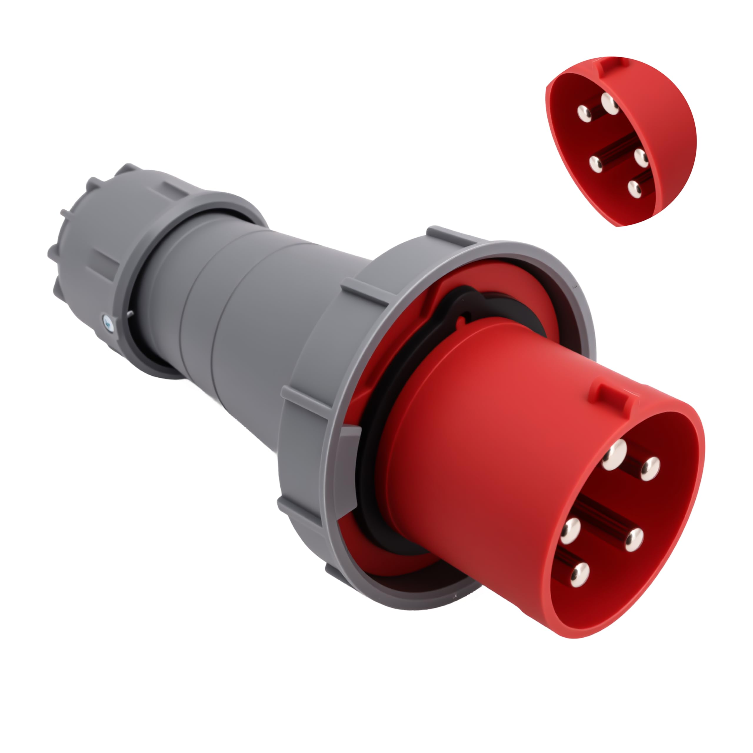 SELECTRA SPA | 2P T 32A 230V PRESA DA PARETE CEE IP44 | Materiale - Foto 13