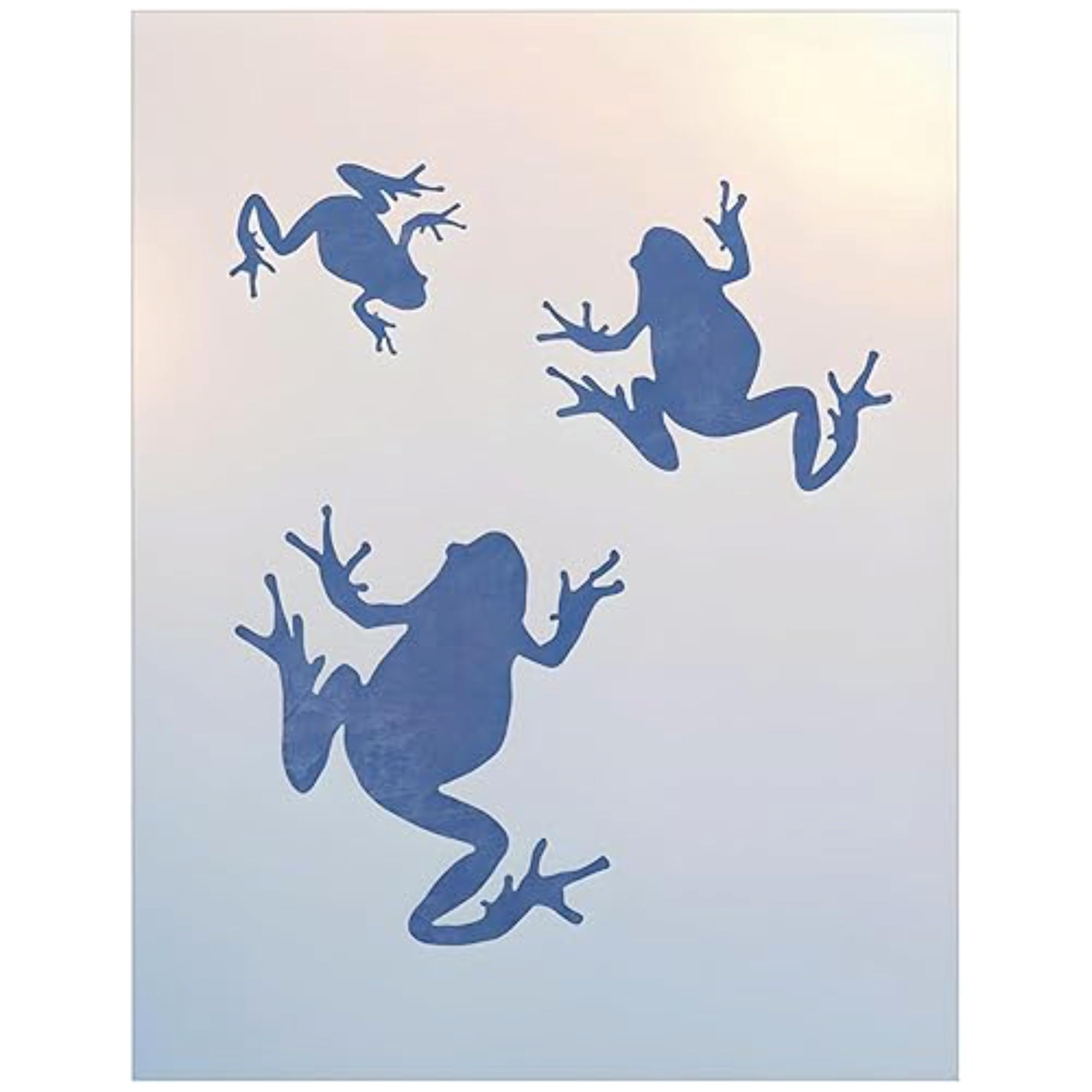 Tree Frogs Stencil Template – 8.5"x11" Sheet with 3 Tropical Tree Frog Designs in 2", 3", 4" Sizes – Reusable Mylar for Painting, Crafts & DIY Décor – The Artful Stencil