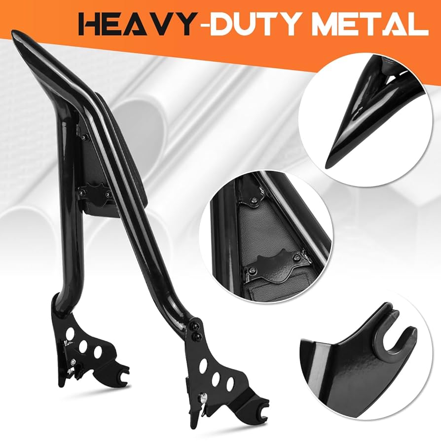 Amazon.com: AUFER Detachable Rear Passenger Backrest Sissy