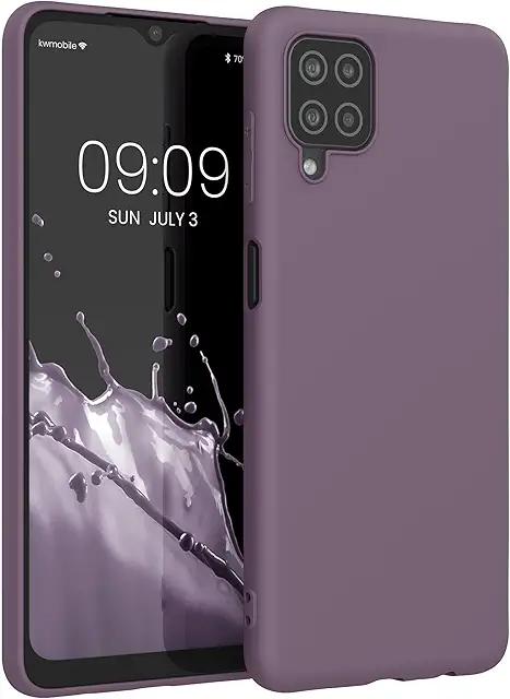 Coque Samsung Galaxy A12 - Housse Silicone Souple Raisin - Protection Antichoc