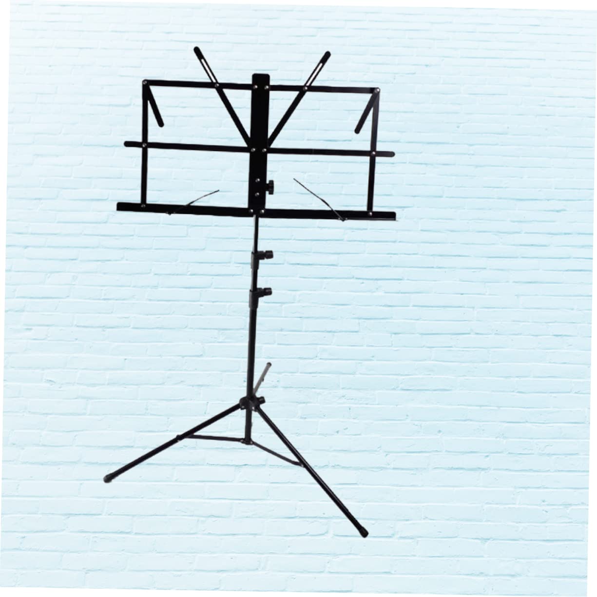 ibasenice Support De Partition Pliable Pour Guitare Et Violon Pupitre Accessoire Musique Antidérapant Et Noir