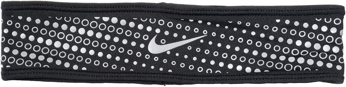Nike Dri-Fit 360 Headband 2.0 Black/Black/Silver One Size