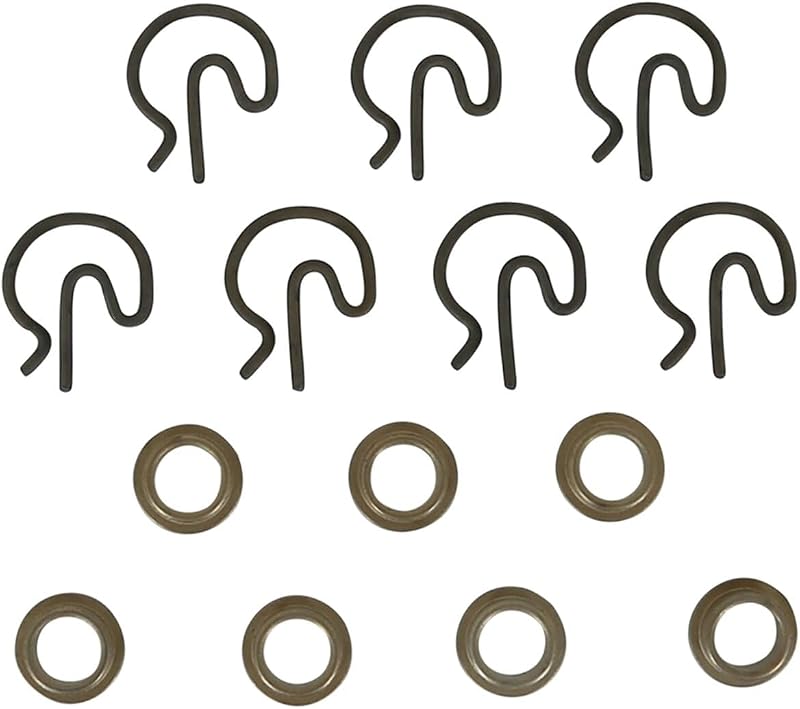 Bucha de aço para câmbio Hurst 3327302 Pit Pack para alavanca Hurst – Kit com 7 unidades