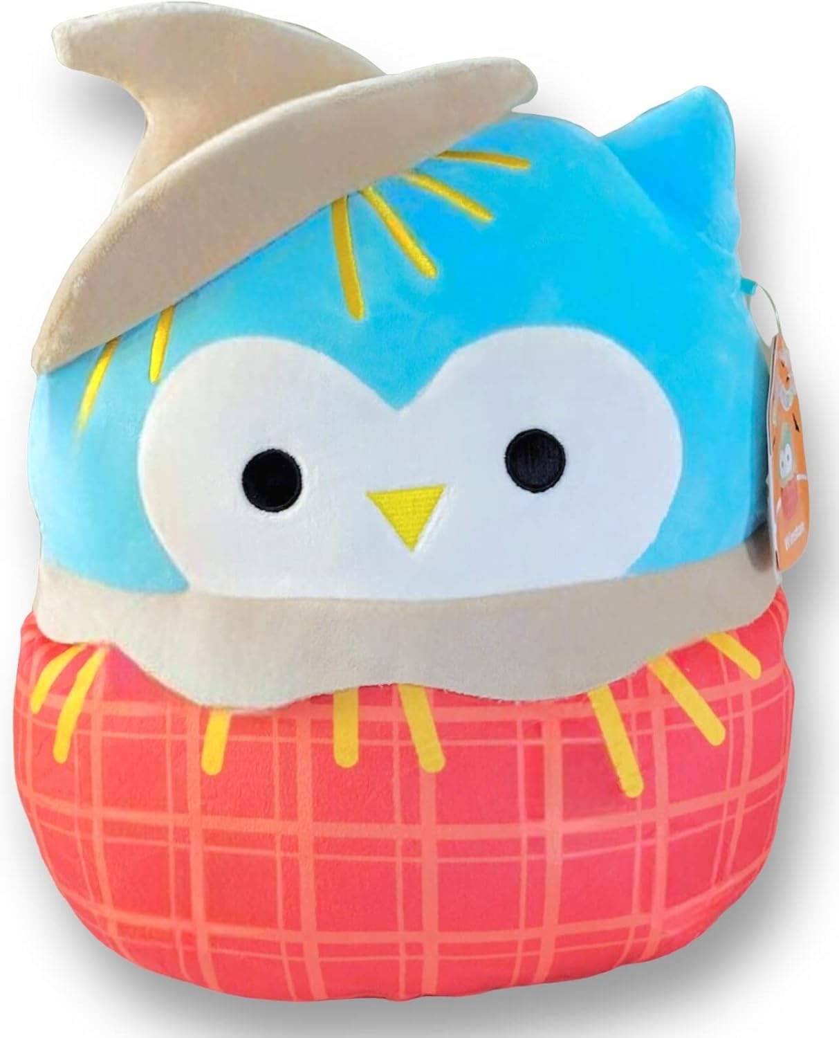 Squishmallows Official Kellytoy 12 Inch Halloween Squad Plush Stuffed Animals Toy (Winston Owl Scarecrow 12 Inch)